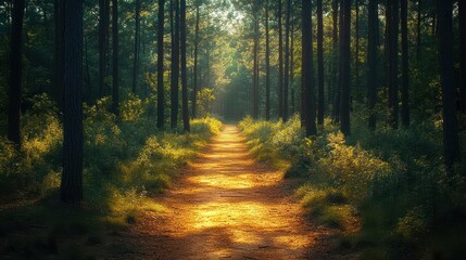 Fototapeta premium path in the forest