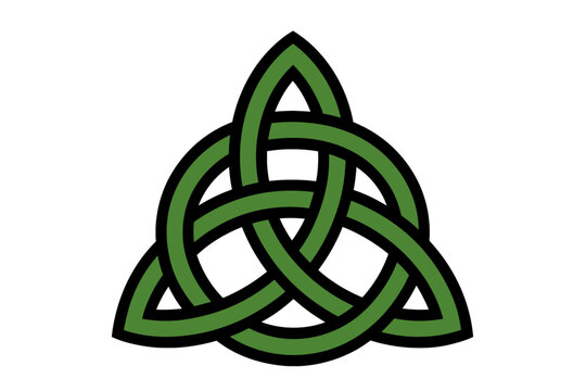 Celtic knot symbol icon