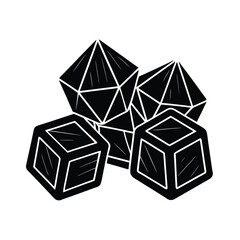 Turkish Delight Shaped like Gemstones