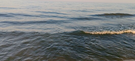 sea waves on the beach