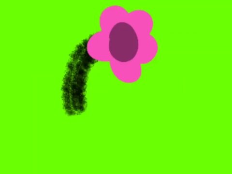 Pink Flower loading animation