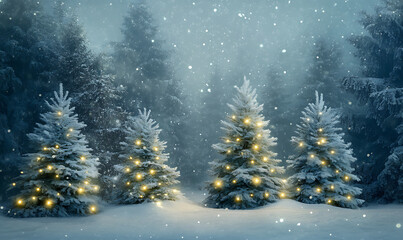 Christmas and New Year background with festive decorations, snowflakes, and holiday-themed elements. Ideal for greeting cards, invitations, and seasonal designs.