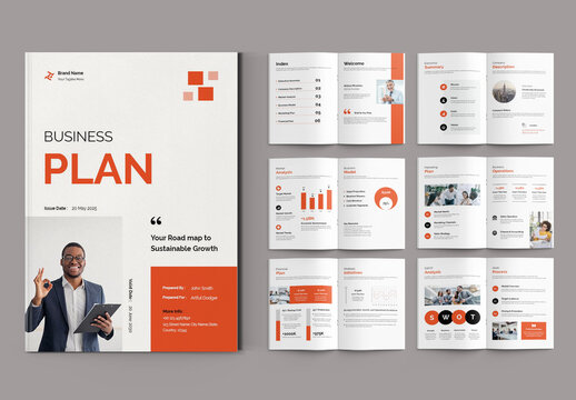 Business Plan Brochure Template