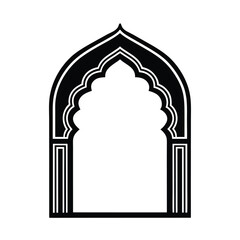 Arch Frame Pattern for Turkish Manuscript,