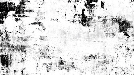 Black and white grunge. Distress overlay texture. Abstract surface dust and rough dirty wall background concept. Worn, torn, weathered effect.