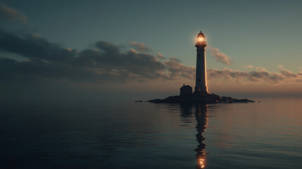 lighthouse at night is a very important 