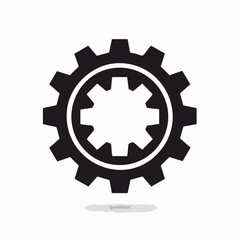 Dark briefcase vector icon isolated on a white background. Symbol of business, employment, and corporate professionalism.