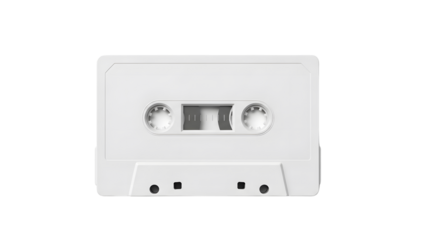 Blank Tape  empty Cassette Tape Template