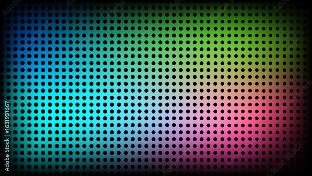 Aufkleber abstract colorful gradient mesh background with halftone pattern. modern background for technology a