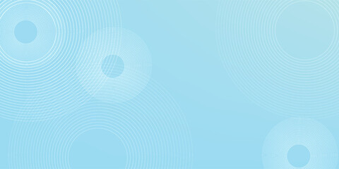 Modern abstract background, blue white gradations, circle effect,shape memphis, trendy , vector