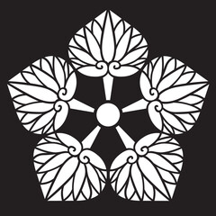 家紋　葵紋