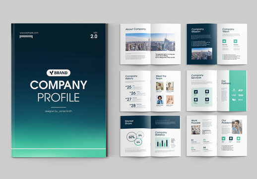 Modern Company Profile Brochure