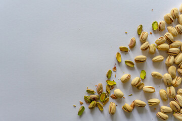 Pistachio Crumbs and Whole Nuts