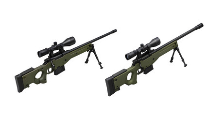 Side-by-Side PNG Comparison of Real AWM and Video Game-Inspired AWM with HUD Overlay