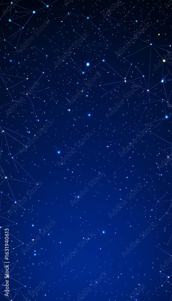 Canvas Prints electric blue network seamless pattern texture with lines and waves for digital landscape themes