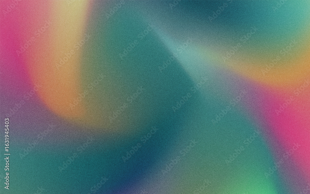 Poster grainy dark and colorful gradient color background texture template design