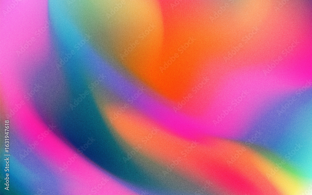 Poster grainy dark and colorful gradient color background texture template design