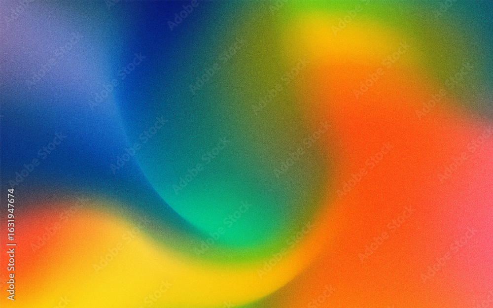 Poster grainy dark and colorful gradient color background texture template design
