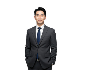 Confident Businessman Portrait: Professional, Success, Leadership