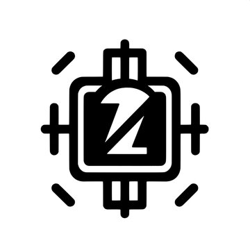 Switch Symbol SVG | SPST Circuit Line Art