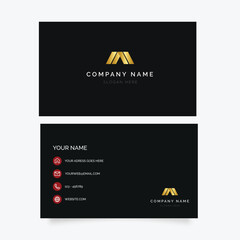 business card template