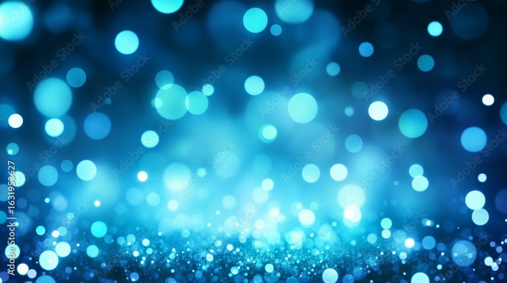 Poster abstract sparkling glowing background with bokeh light effect for festive and elegant designs