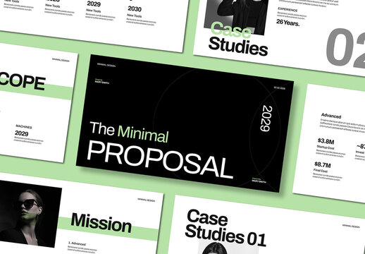 The Minimal Proposal Presentation Template