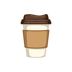 Coffee Cup with Lid and Sleeve