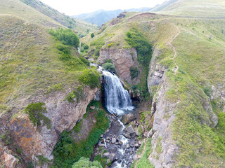 Trchkan waterfall, Lori province, Armenia