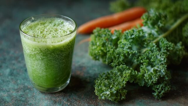 fresh green smoothie