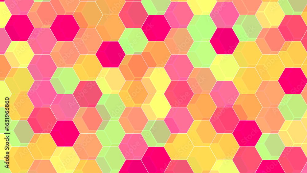Poster abstract geometric shape technology digital hi tech concept background. abstract, futuristic geometr