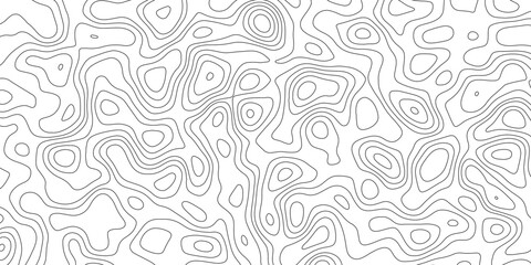 Topographic map background geographic line map with elevation assignments. Design illustration for wall art, fabric, packaging, web, banner, wallpaper.