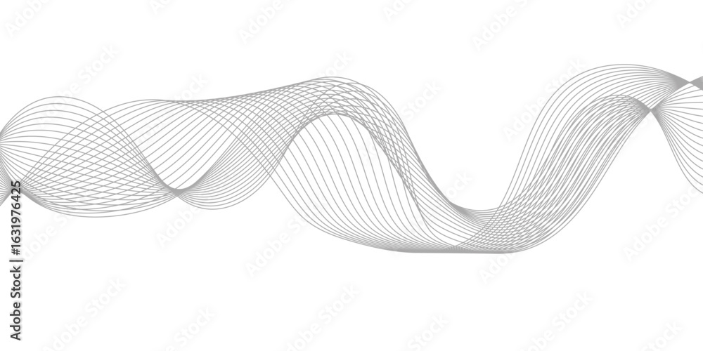 Aufkleber abstract wave element for design pink and white. design template for cover, business. abstract dynam