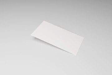 Business Card 3D Rendering Image