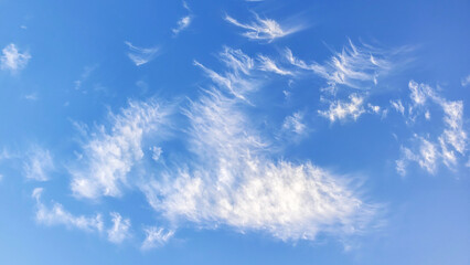 blue sky with clouds wallpaper
