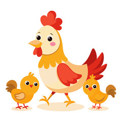 hen and chicks