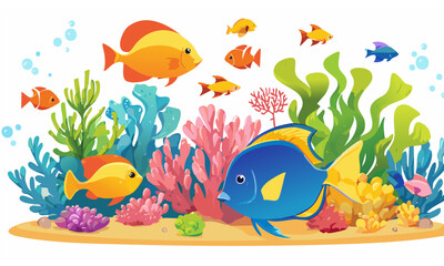 fish in aquarium