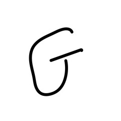 vector illustration of an electric cable