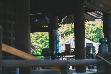 水間寺、美しいお寺の風景、大阪、日本