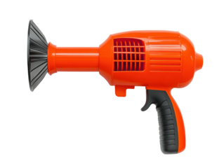 Orange Toy Gun with Black Handle