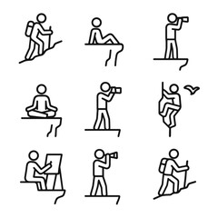 Cliffside Activity Icons