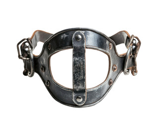 Obraz premium Vintage Metal Muzzle on Transparent Background