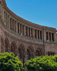 Fototapeta premium armenian government building, republic square yerevan