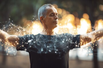 Boost your morning: energizing park exercises for midlife men. Park exercises. The incredible impact of ai on our everyday lives and the modern world. Men's workout. Men's exercises.