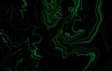 Black green marble oil ink liquid swirl texture for do ceramic counter dark abstract light background tile marble natural for interior decoration and outside.