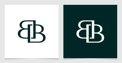 BB Initial Letter Logo Vector Element , Initial Logo for Brand Vector Design Graphic