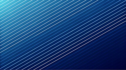 Diagonal blue gradient with white lines abstract background