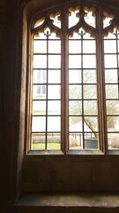 window in the church