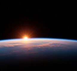 earth and sun