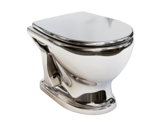 Modern Metallic Toilet